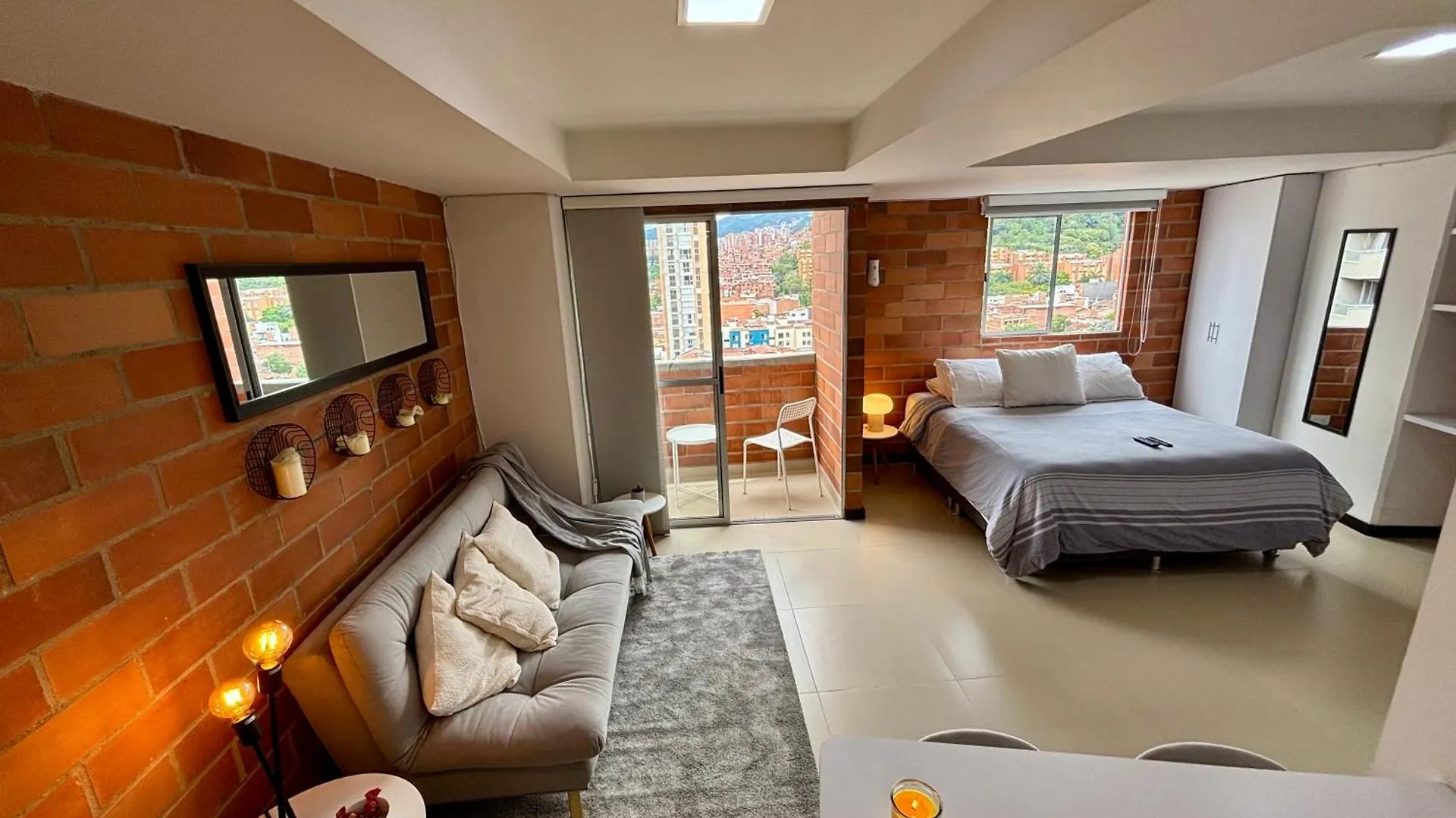Appartement Increible Apartaestudio Cerca Al Centro Comercial Los Molinos Medellín Colombie